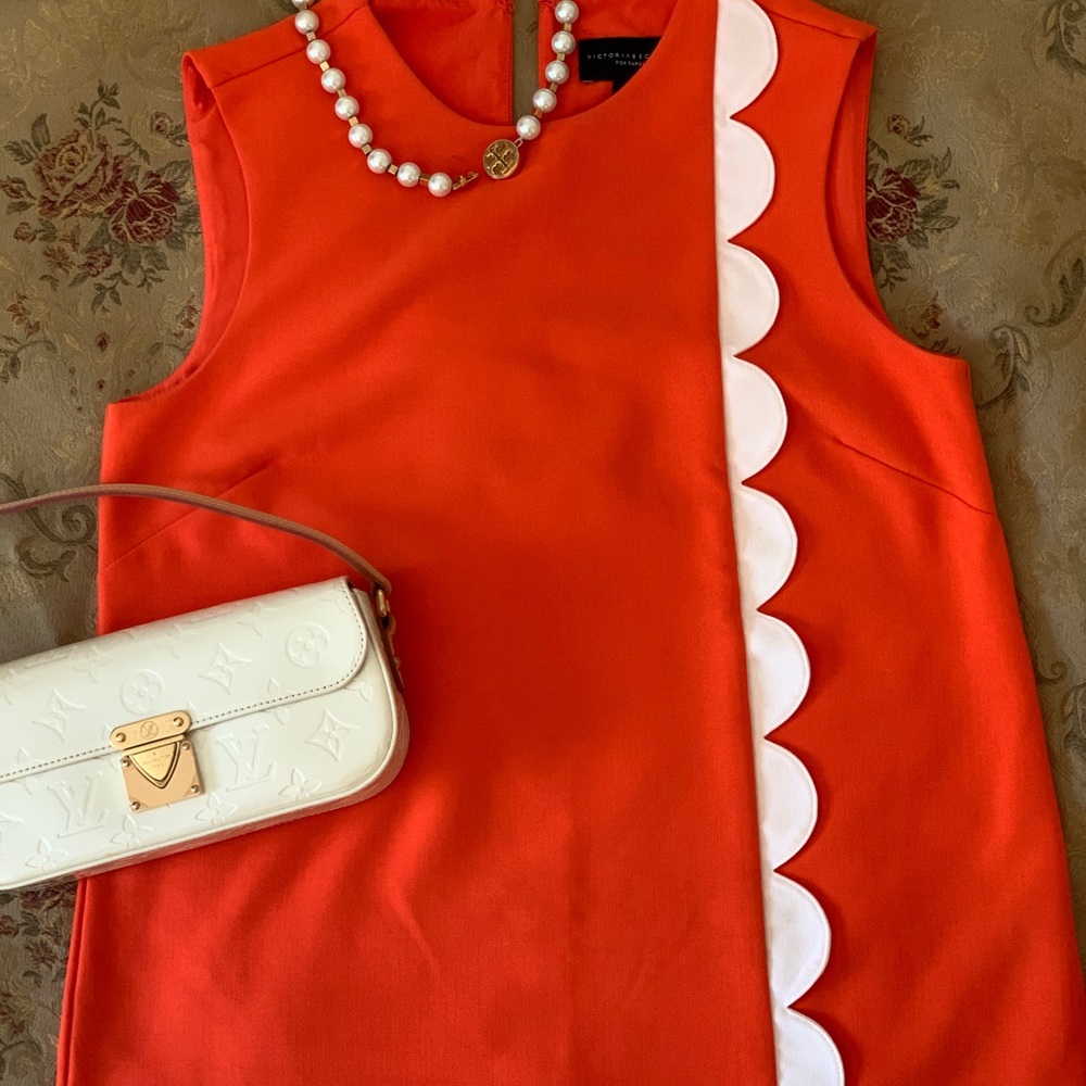 Victoria Beckham for Target Orange Twill Top XS